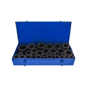 Gépi dugókulcs készlet 3/4" 19-65mm 29 részes