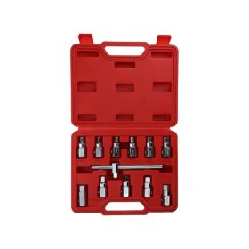 Olajleeresztő csavar kulcs készlet 3/8" 12 részes