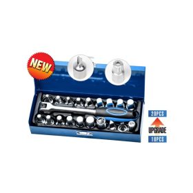 Olajleeresztő dugókulcs készlet 3/8" 20 részes