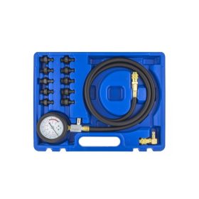   Olajnyomás mérő készlet gyors csatlakozós tömlővel 10db adapter