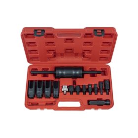   Befecskendező kihúzó készlet csúszókalapáccsal 14 részes