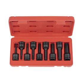 Gépi XZN dugókulcs készlet 9 részes 1/2"