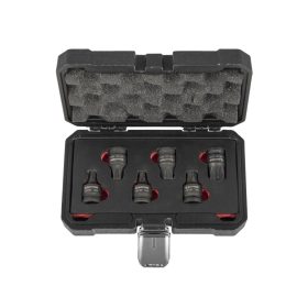 Gépi torx dugókulcs készlet 1/2" T55-T100 6 részes
