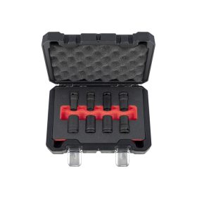   Sérült csavar és kerékőr leszedő készlet 1/2" 8 részes