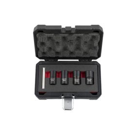   Sérült csavar és kerékőr leszedő készlet 1/2" 4 részes