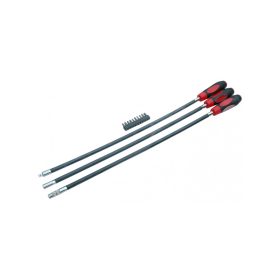 Flexibilis hosszított csavarhúzó készlet 3 részes